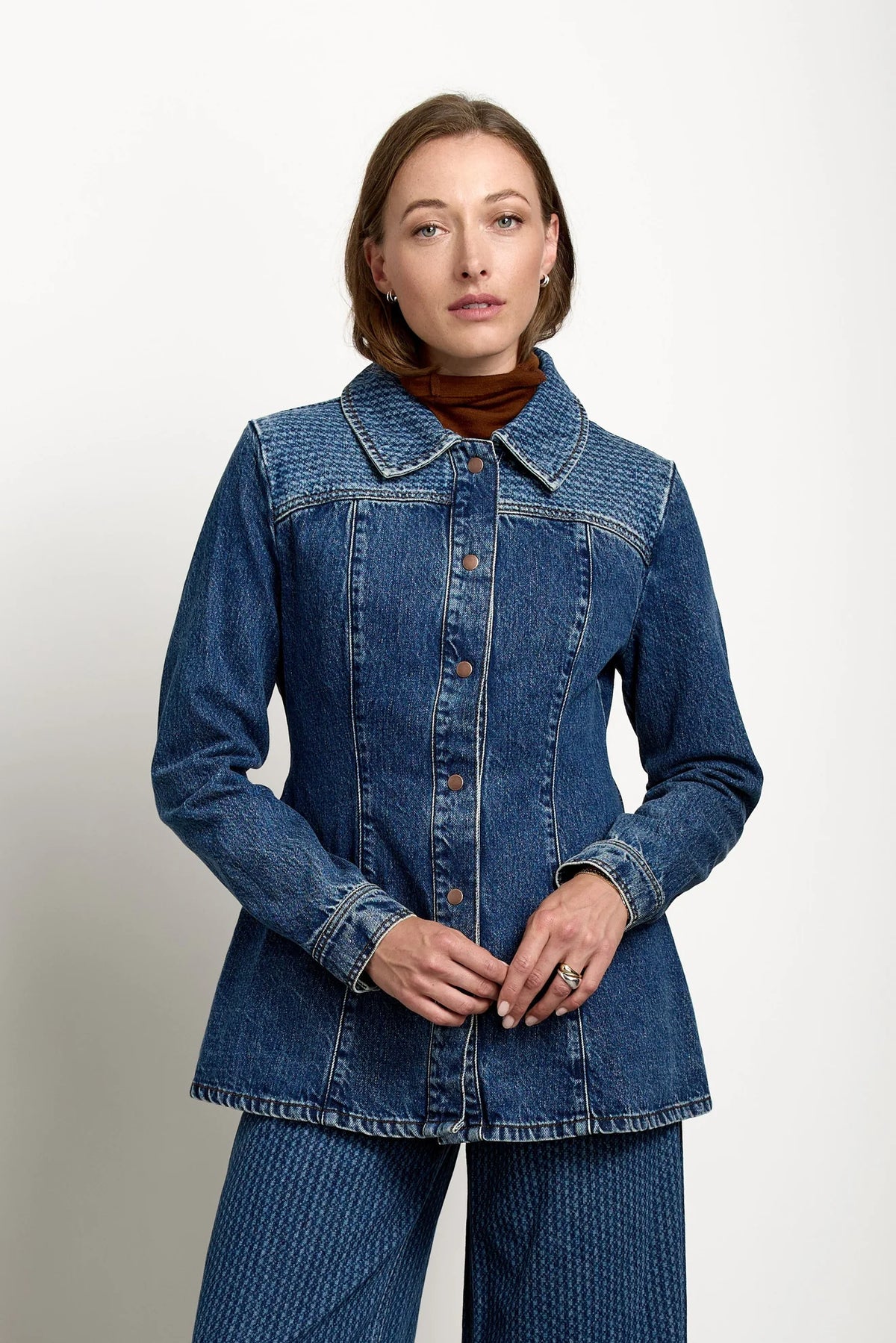 CLARA SHIRT - Phoenix denim