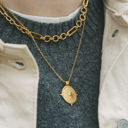 Everyday Golden Coin Necklace