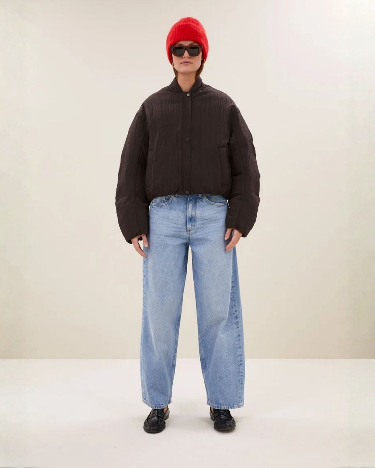 BODIE BOMBER JACKET - Espresso