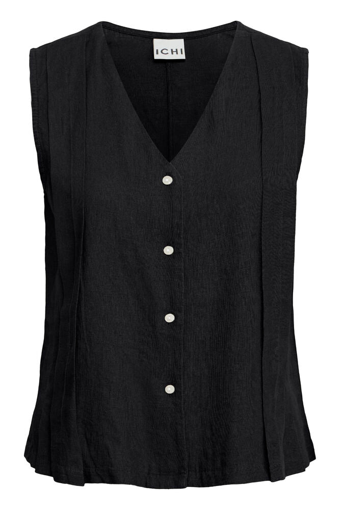 LINEN BLEND TOP