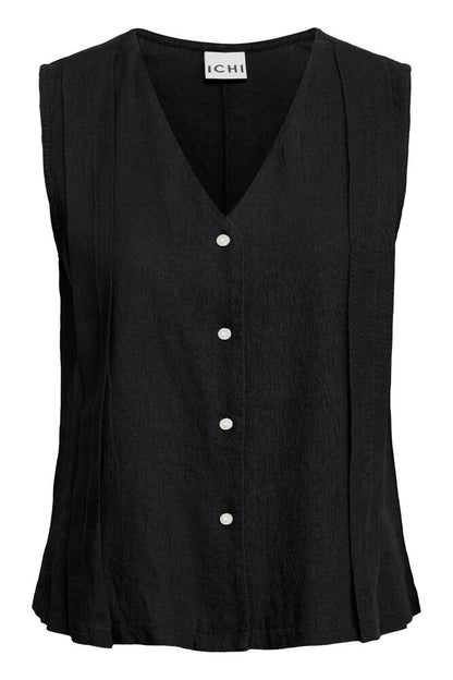 LINEN BLEND TOP