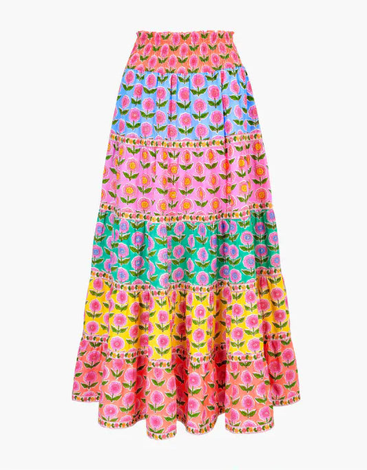 JESSICA SKIRT - Rainbow Mix