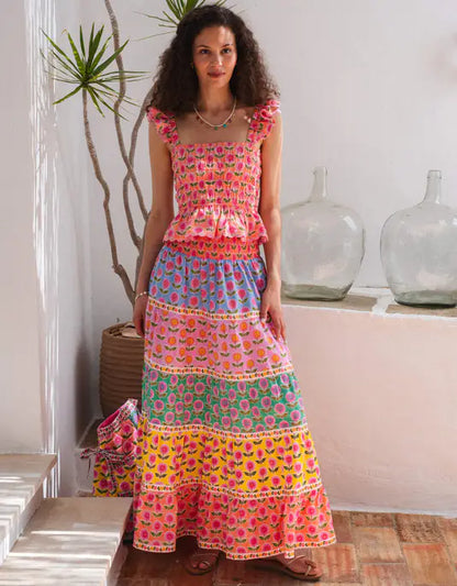 JESSICA SKIRT - Rainbow Mix