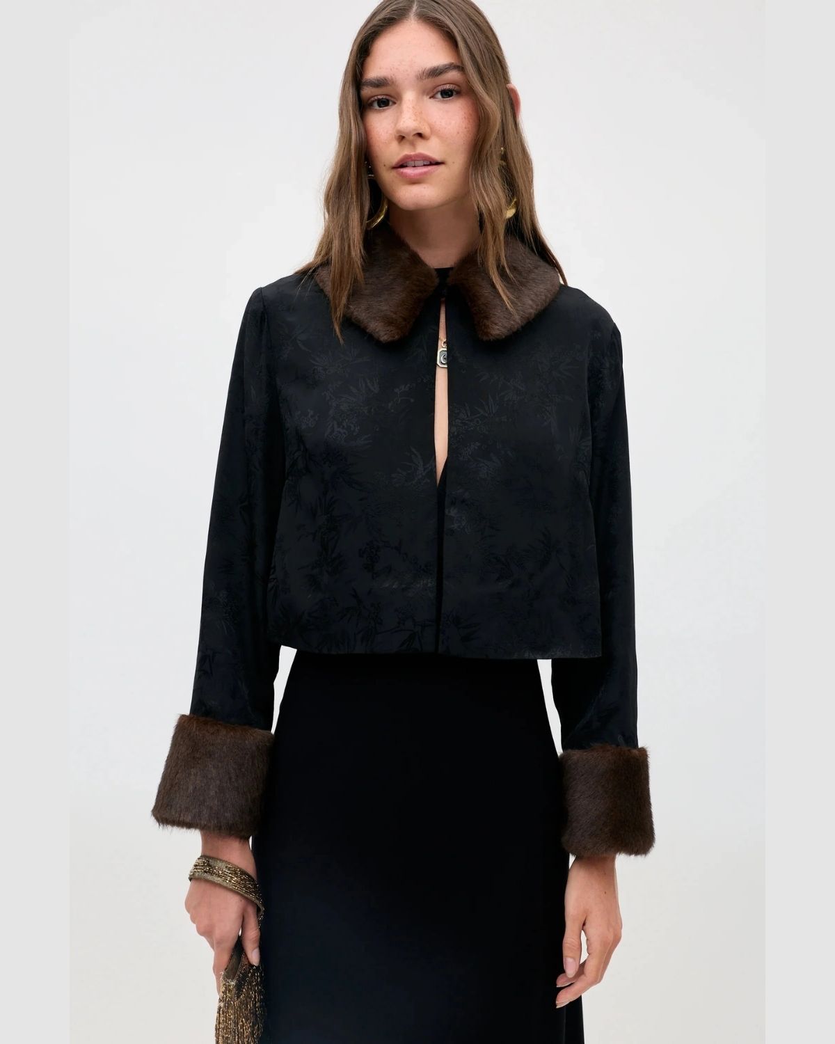 LUANNE JACQUARD JACKET