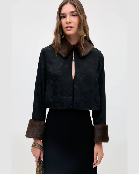 LUANNE JACQUARD JACKET