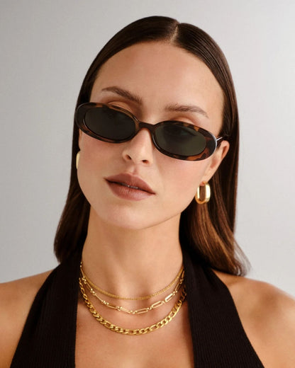 OUTTA LOVE SUNGLASSES - Tort