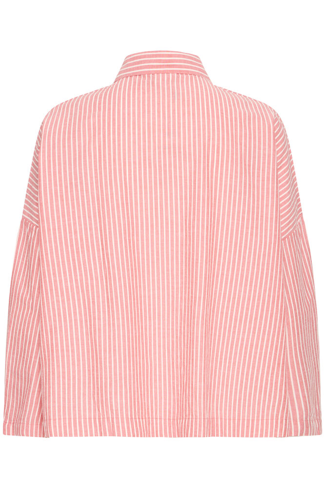 PINK STRIPE COTTON SHIRT