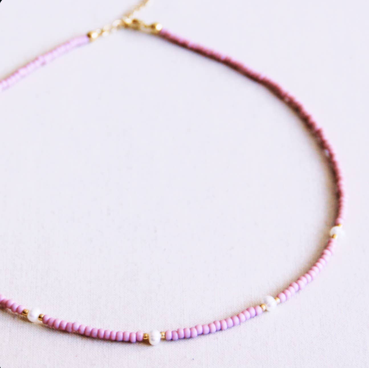 MIYUKI NECKLACE - Pearl Blush
