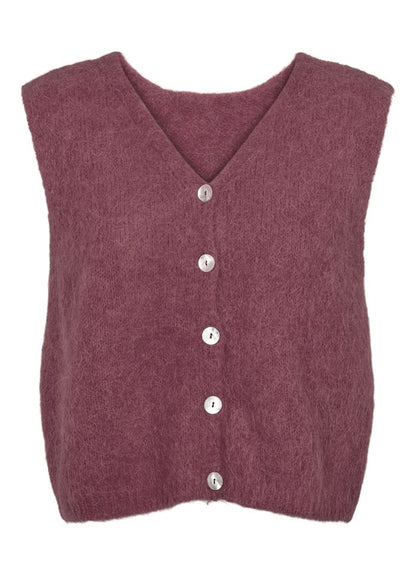 TELMA VEST - Bordeaux