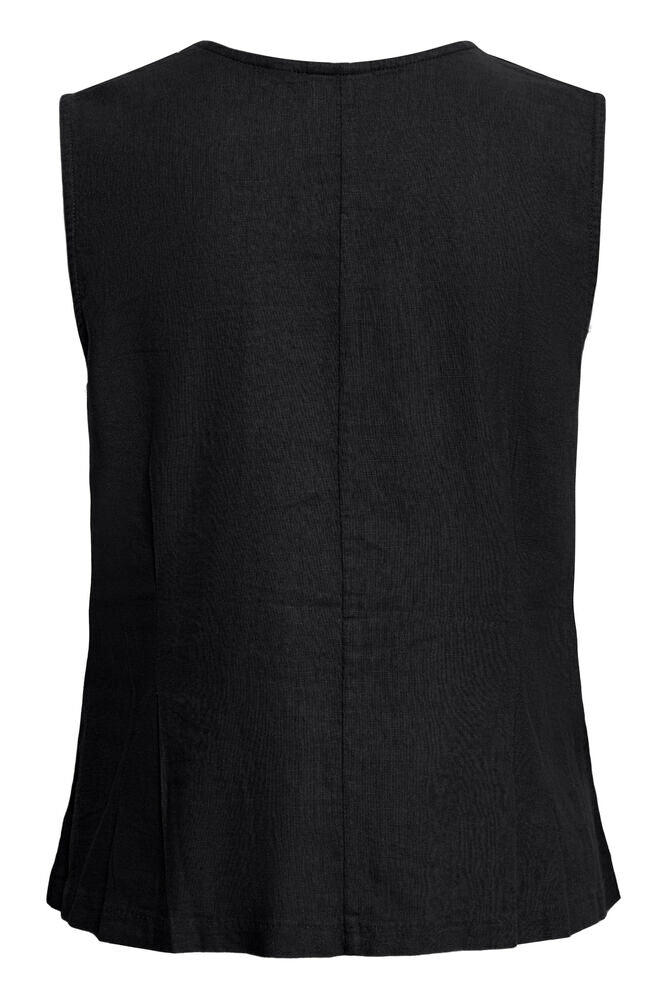 LINEN BLEND TOP