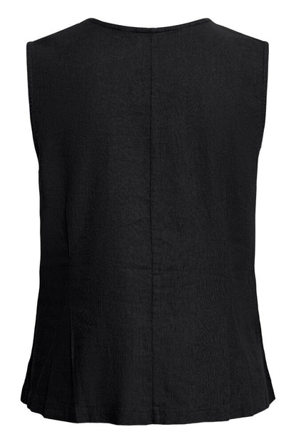 LINEN BLEND TOP