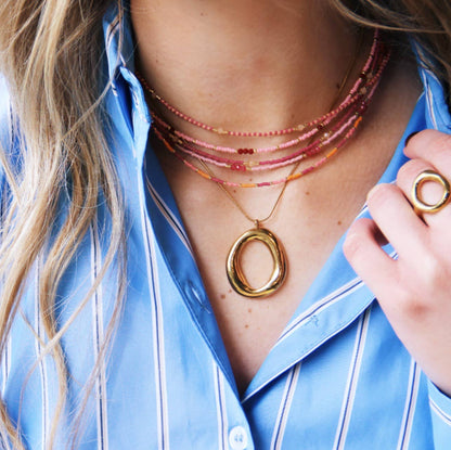 MIYUKI NECKLACE - Pearl Blush