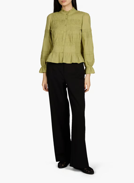 green_melanie_blouse_matcha