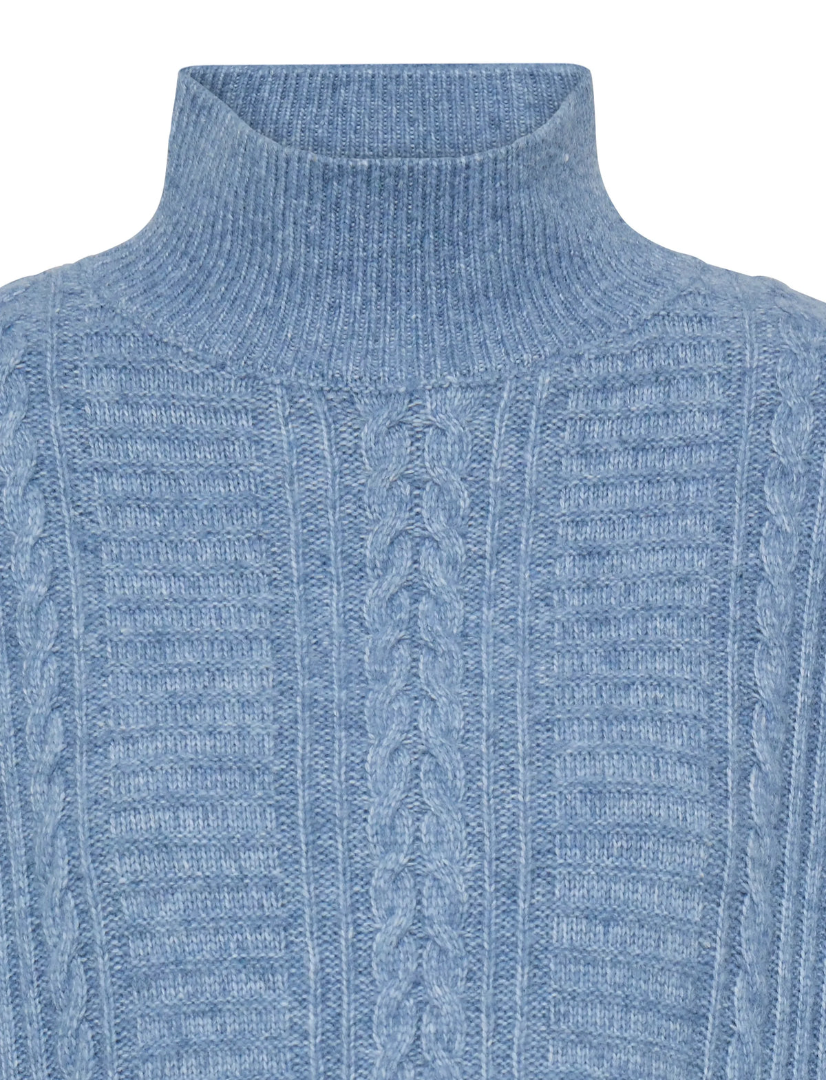 ICHI TURTLENECK KNIT - Allure Blue