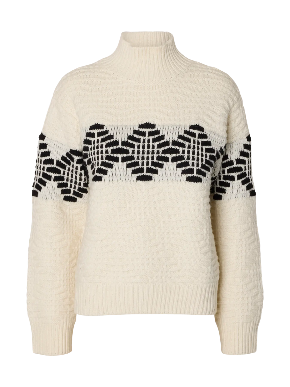 SELECTED KNIT HIGH NECK
