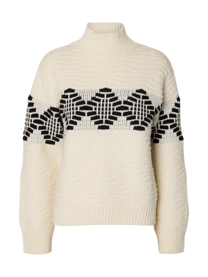 SELECTED KNIT HIGH NECK